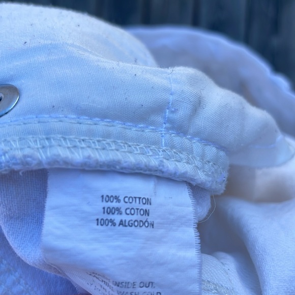 O’Neill White Denim Mini Skirt - Picture 7 of 8